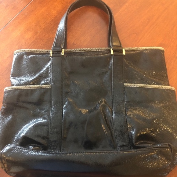 Tory Burch Snakeskin Tote - Picture 2 of 13